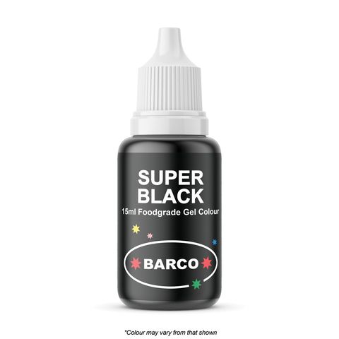 BARCO | GEL COLOUR | SUPER BLACK | 15ML