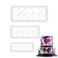 TRIANGLE PATTERN | IMPRESSION CUTTER SET | 3 PIECES