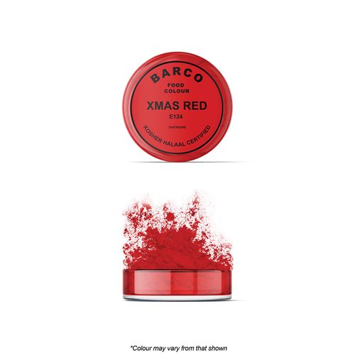 BARCO | RED LABEL | CHRISTMAS RED | COLOUR/PAINT/DUST | 10ML