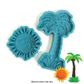 SUN & PALM TREE SILICONE MOULD