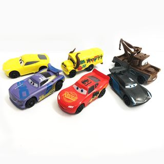 CARS | PLASTIC FIGURINES |  6 PIECE SET