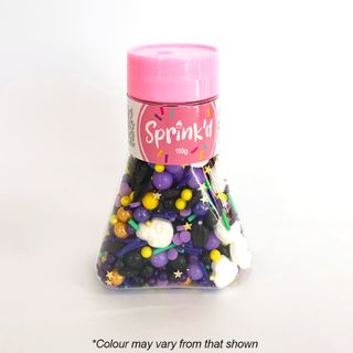 Pastel Rainbow Confetti Flower - Halal Certified No Soya Sprinkles