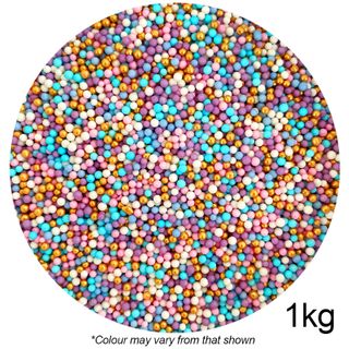 SPRINK'D | PRINCESS & POSY | SUGAR BALLS 2MM | 1KG | B/B 02/01/28