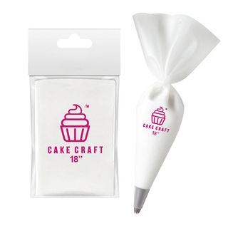 CAKE CRAFT | COTTON PASTRY/PIPING BAG | 18 INCH | REUSABLE HEAVY DUTY
