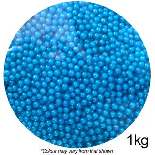SPRINK'D | SUGAR BALLS | POLISHED BLUE | 4MM | 1KG | B/B 18/07/25