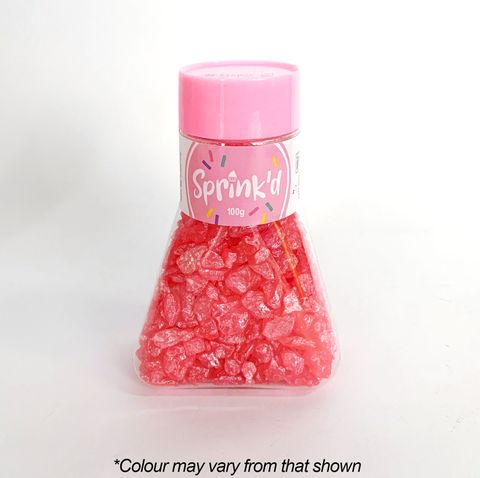 SPRINK'D | GEODE ROCKS | PINK | 100G