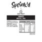 SPRINK'D | JIMMIES | WHITE | 1KG