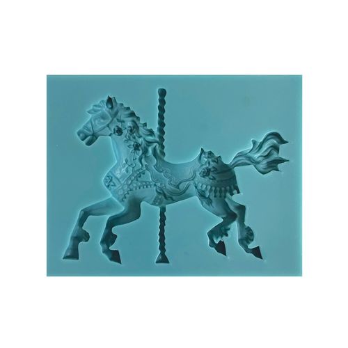 MERRY GO ROUND PONY SILICONE MOULD
