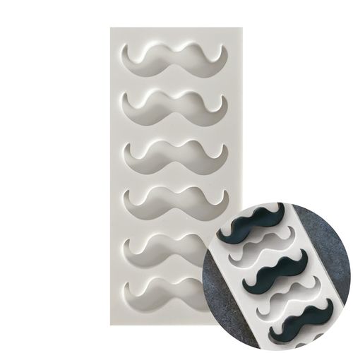 MOUSTACHE SILICONE MOULD