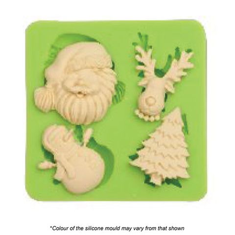 CHRISTMAS FAVOURITES SILICONE MOULD