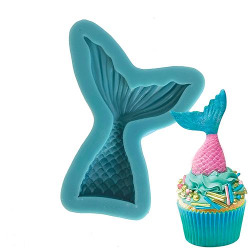 MERMAID TAIL SMALL SILICONE MOULD