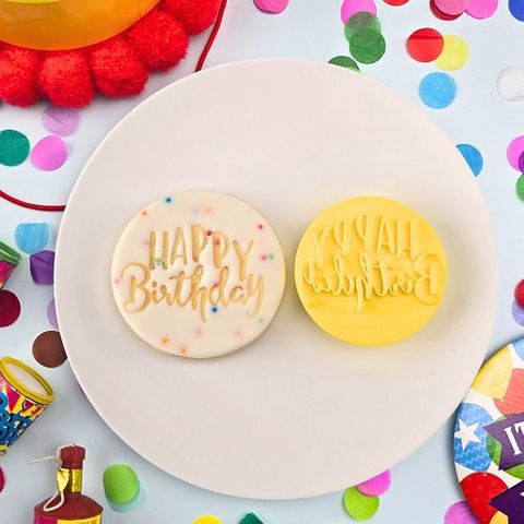 HAPPY BIRTHDAY | EMBOSSER | CCC