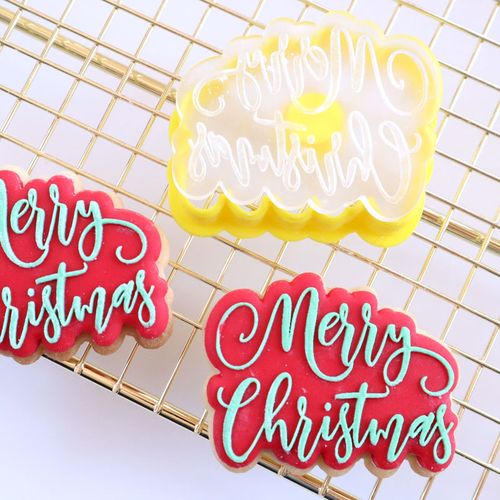 MINI MERRY CHRISTMAS | CUTTER & DEBOSSER SET | CCC