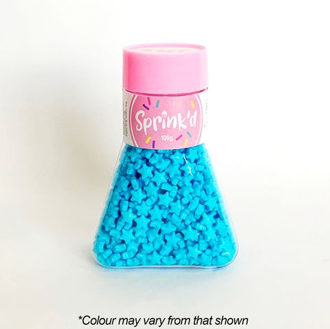 SPRINK'D | STARS | BRIGHT BLUE | 7MM | 100G