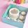 CAKE CRAFT | CLEAR LID | BLUE BENTO 5 HOLE CUPCAKE AND CAKE BOX | RETAIL PACK