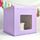 CAKE CRAFT | LILAC | 14X14X13.3 INCH CAKE BOX | RETAIL PACK