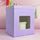 CAKE CRAFT | LILAC | 10X10X12.4 INCH CAKE BOX | RETAIL PACK