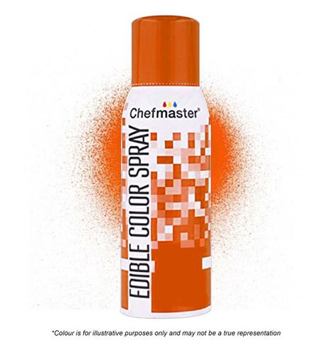 CHEFMASTER | ORANGE | EDIBLE COLOUR SPRAY | 1.5 OZ/42 GRAMS