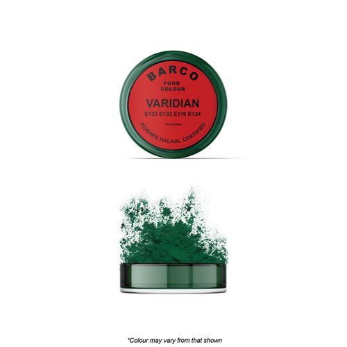 BARCO | RED LABEL | VARIDIAN GREEN | COLOUR/PAINT/DUST | 10ML