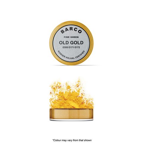 BARCO | GREY LABEL | OLD GOLD | METALLIC PAINT/DUST | 10ML
