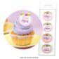 CAKE CRAFT | MOTHER'S DAY | WAFER TOPPERS | PACKET OF 16