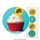 CAKE CRAFT | MELBOURNE CUP | WAFER TOPPERS | PACKET OF 16