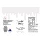 CAKE CRAFT | CAKE DRIP | SNOW WHITE | 250G