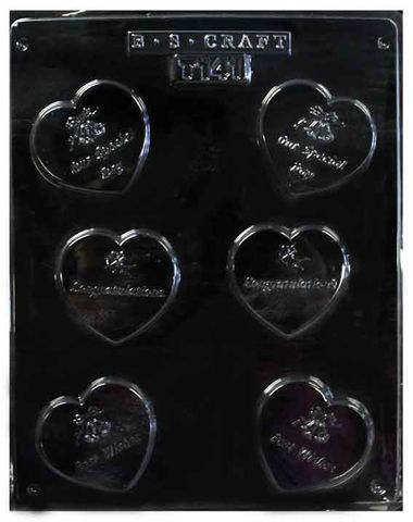 LARGE HEART WEDDING CHOCOLATE MOULD