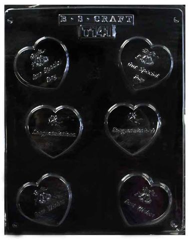 LARGE HEART WEDDING CHOCOLATE MOULD