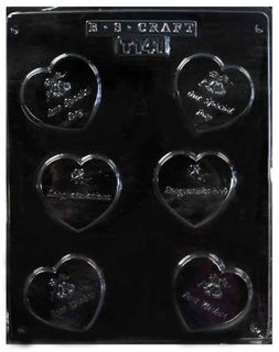 LARGE HEART WEDDING CHOCOLATE MOULD