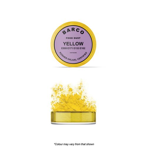 BARCO | LILAC LABEL | YELLOW | PAINT/DUST | 10ML