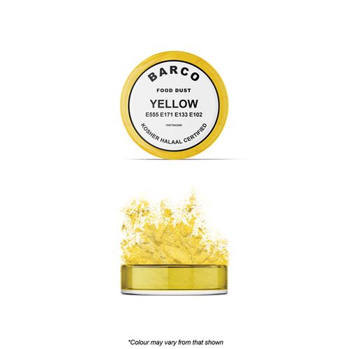 BARCO | WHITE LABEL | YELLOW | PAINT/DUST | 10ML