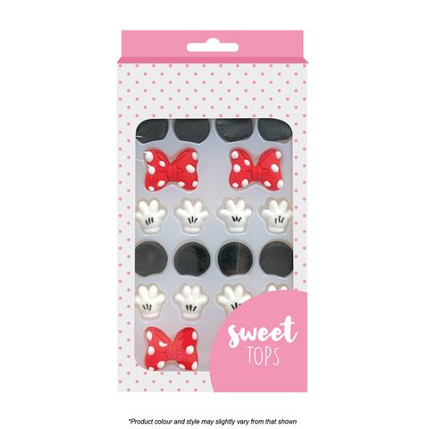 SWEET TOPS | MICKEY/MINNE MOUSE | DECORATING SET | 4 SETS
