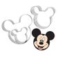 MICKEY MOUSE | COOKIE CUTTER | 3 PIECES