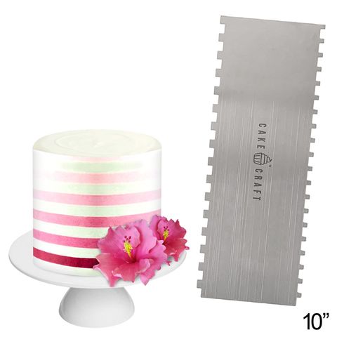 CAKE CRAFT | BUTTERCREAM COMB | THIN STRIPES | 10 INCH