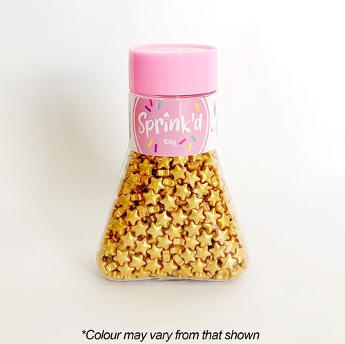 SPRINK'D | STARS | GOLD | 7MM | 100G