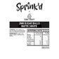 SPRINK'D | SUGAR BALLS | WHITE | 2MM | 500G