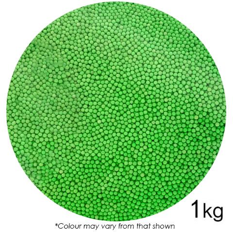 SPRINK'D | SUGAR BALLS | GREEN | 2MM | 1KG