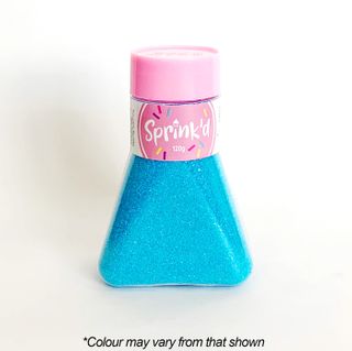 SPRINK'D | SANDING SUGAR | BRIGHT BLUE | 120G | B/B 13/08/25