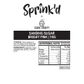 SPRINK'D | SANDING SUGAR | BRIGHT PINK | 1KG