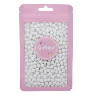 SPRINK'D | SUGAR BALLS | WHITE | 4MM | 60G
