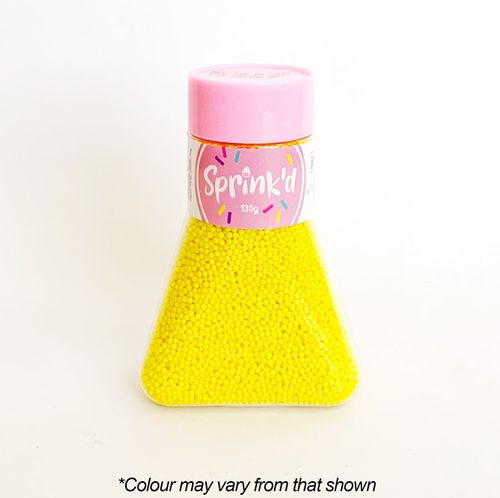 SPRINK'D | SUGAR BALLS | YELLOW | 2MM | 110G