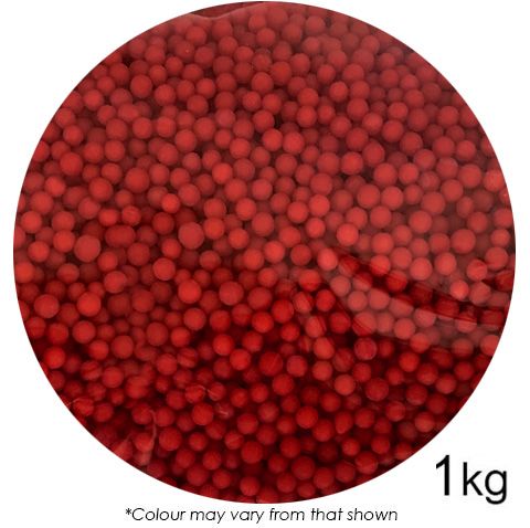 SPRINK'D | SUGAR BALLS | RED | 4MM | 1KG