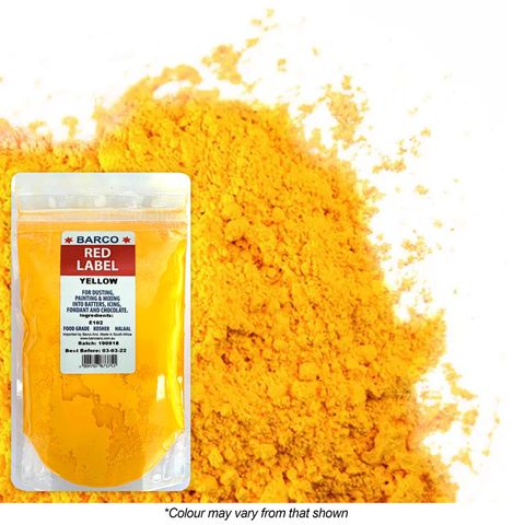 BARCO | RED LABEL | YELLOW | DUST | 100G