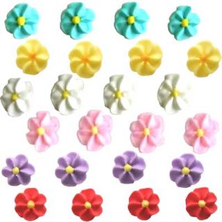 APPLE BLOSSOM SUGAR FLOWERS (168) ASSORTED