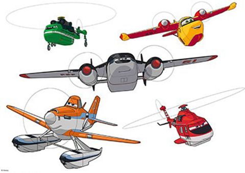 DISNEY PLANES CHARACTER SHEET A4 EDIBLE IMAGE