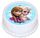 DISNEY FROZEN - ROUND ANNA/ELSA EDIBLE ICING IMAGE - 6.3 INCH / 16CM