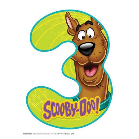 SCOOBY DOO NUMBER 3 | EDIBLE IMAGE