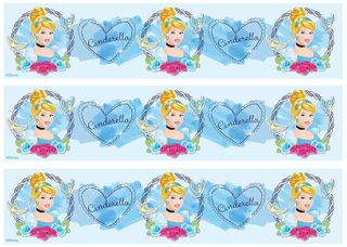 DISNEY PRINCESS - CHARACTER SHEET A4 EDIBLE IMAGE