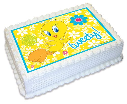 TWEETY - A4 EDIBLE ICING IMAGE - 29.7CM X 21CM (APPROX.)